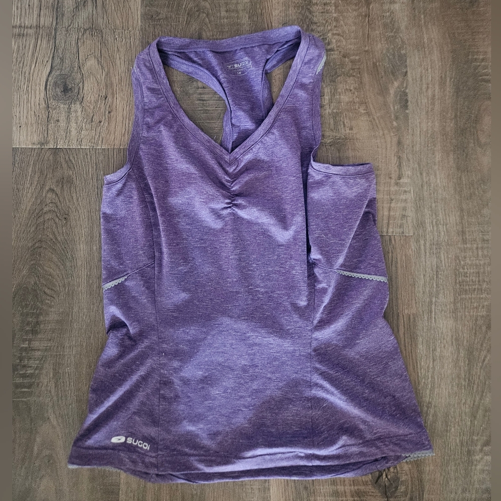 Sugoi Women's Purple Biking Tank Top